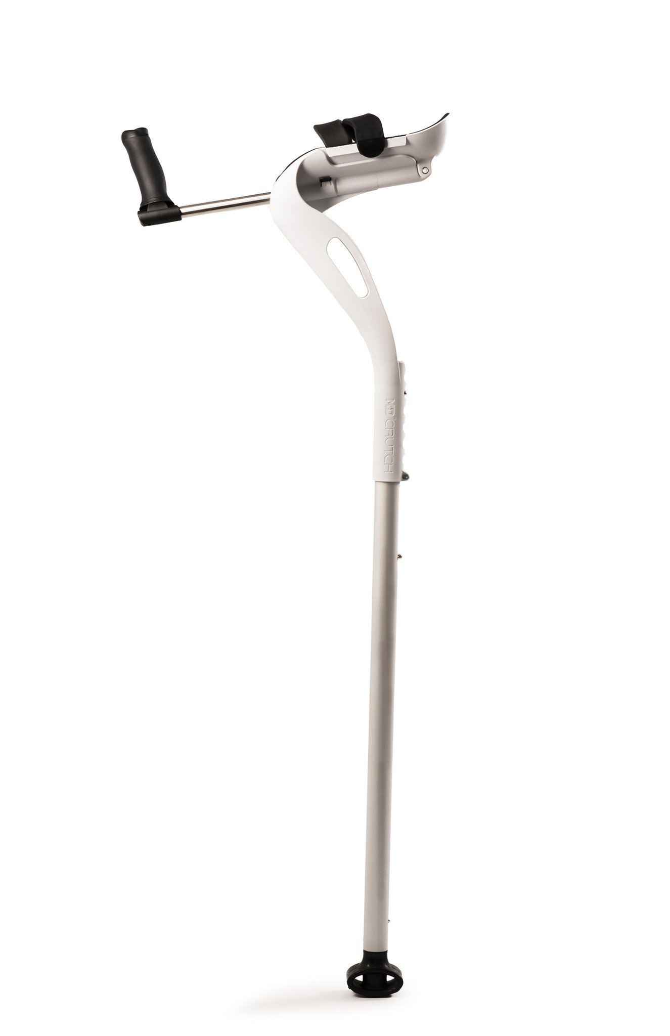 Mobility+Designed M+D Crutch Cane Alternative - Left Arm White