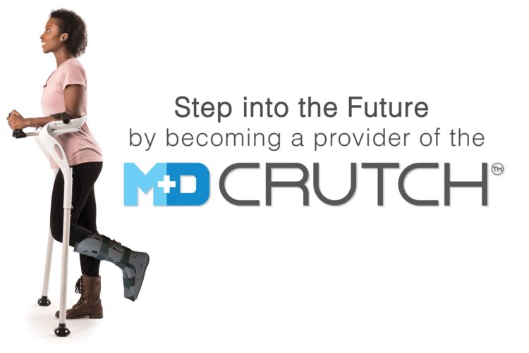 Step into the future by becoming a provider of the M+D Crutch Step into the future by becoming a provider of the M+D Crutch